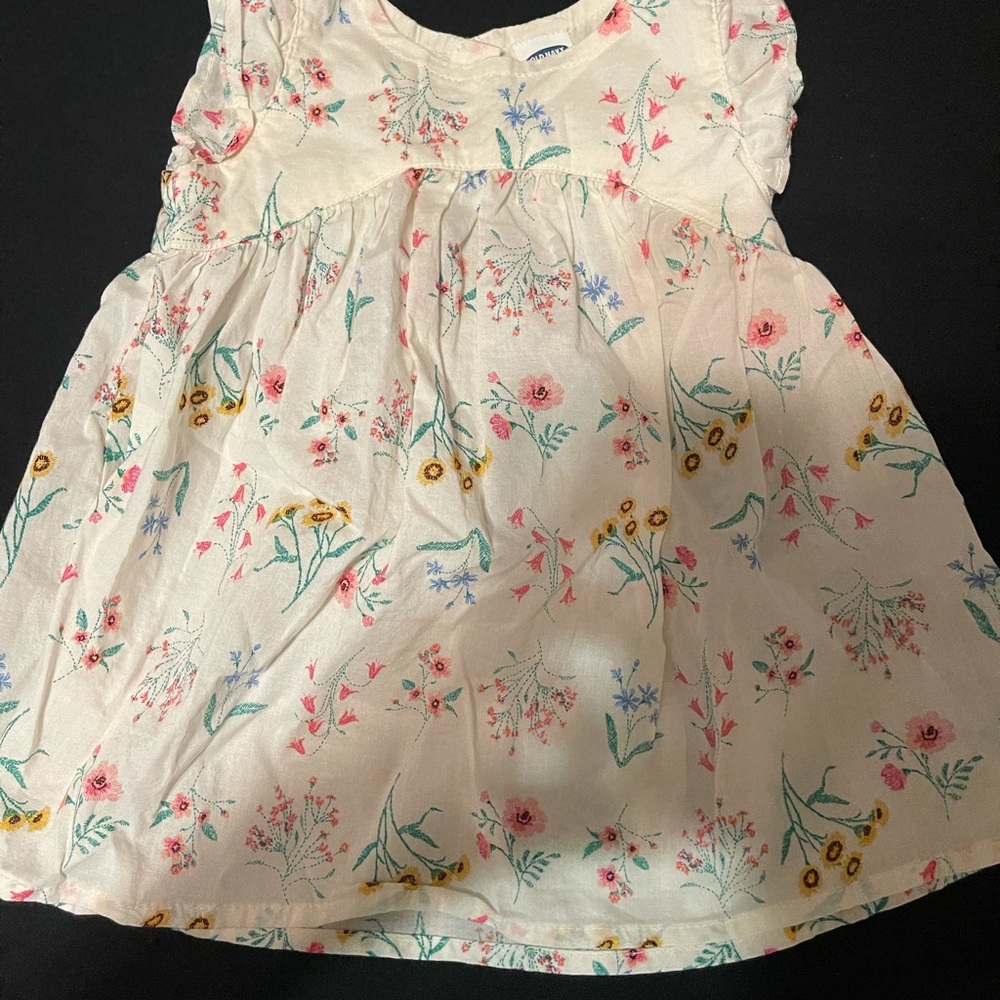 Newborn floral dress